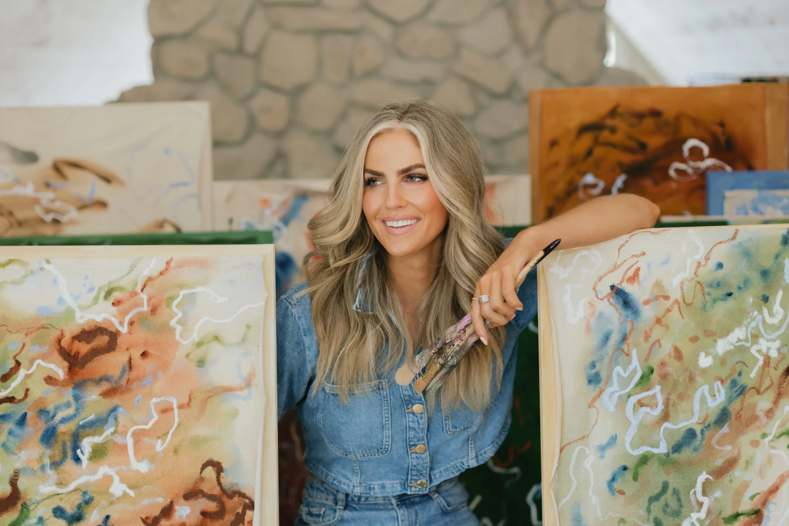 Portrait of the artist Adele Marchant